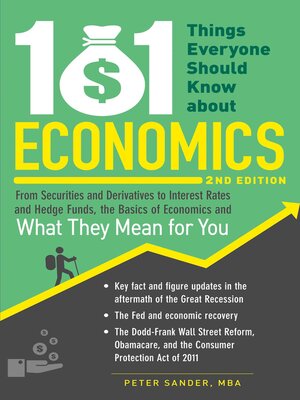 cover image of 101 Things Everyone Should Know About Economics